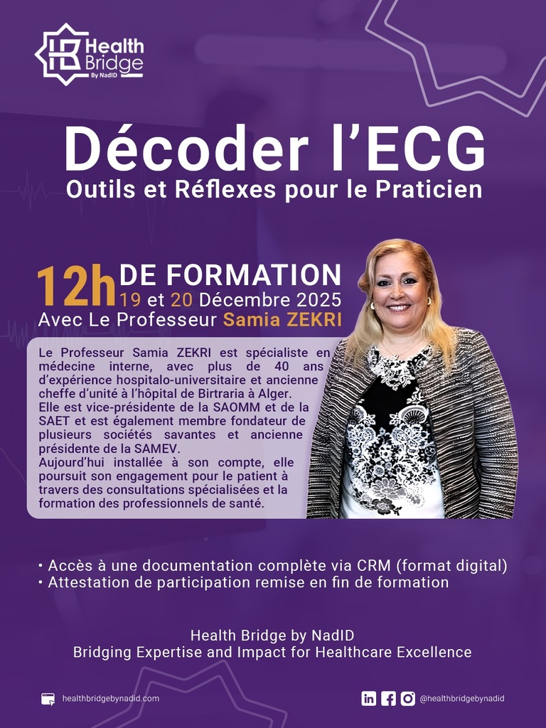 Décoder l'ECG : Outils et réflexes pour le praticien